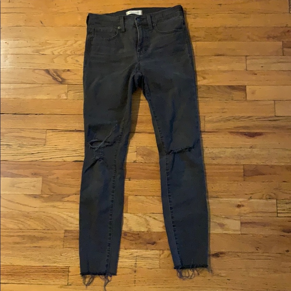 Madewell 9’ High rise skinny jeans